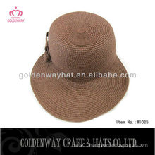 2013 Ladies sun hat with visor (paper straw)
